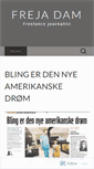 Mobile Screenshot of frejadam.com